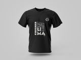Polo Finisher Media Maratón de Lima 116° Dryfit Negro - Mujer
