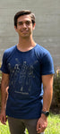 Polo Manga Corta Unisex - Azul